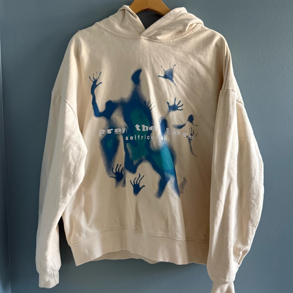 Aelfric Eden Graphic Pray The Lord Oversized Unisex Hoodie